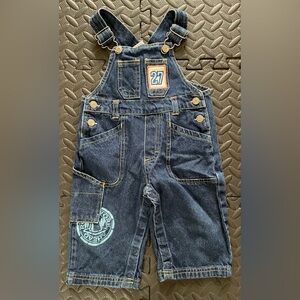 Boy Denim Overalls size 12m